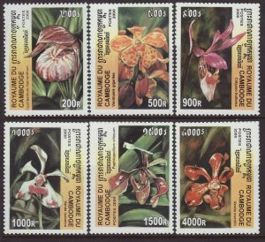 2000 Cambodia 2085-2090 Flowers 9,00 €