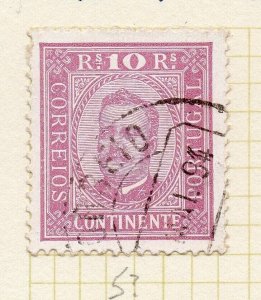 Portugal 1892-94 Early Issue Fine Used 10r. NW-227957