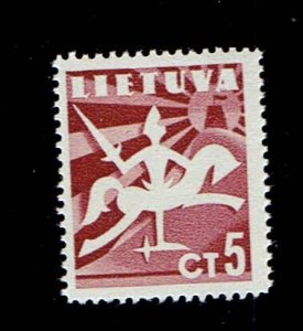 LITHUANIA SCOTT#317 1940 5c FOR FREEDOM - MNH