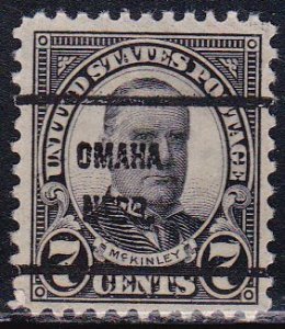 Precancel - Omaha, NE PSS 639-61 - Bureau Issue