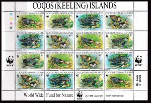 Cocos Isl, Fauna, WWF, Birds MNH / 1992