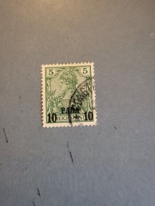 Stamps German Offices in Turkey Scott #13 used