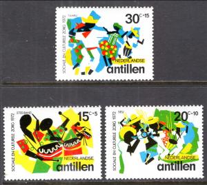 Netherlands Antilles B116-B118 MNH VF