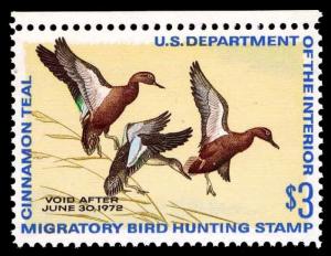 RW38 MINT FEDERAL DUCK STAMP - OGNH - PSE GRADED 85 VF/XF - CV$47.50 (E#1984)