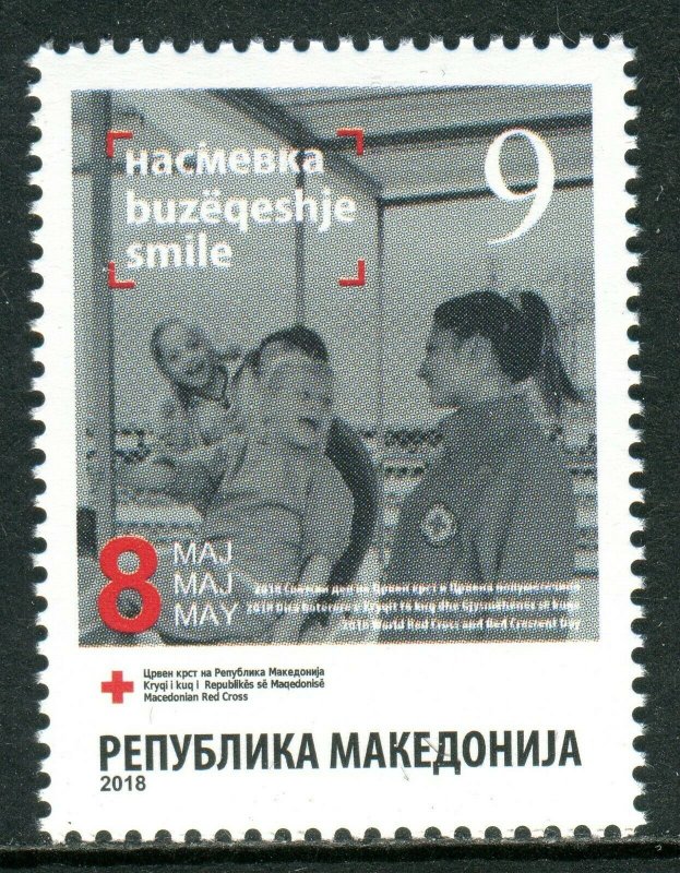 284 - MACEDONIA 2018 - Red Cross - MNH Set