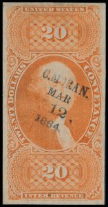 U.S. REV. FIRST ISSUE R98a  Used (ID # 97851)