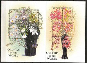 Grenada Stamp 2719-2720  - Orchids of the World