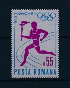 [42796] Romania 1972 Olympic games Munich Torch Relay MNH