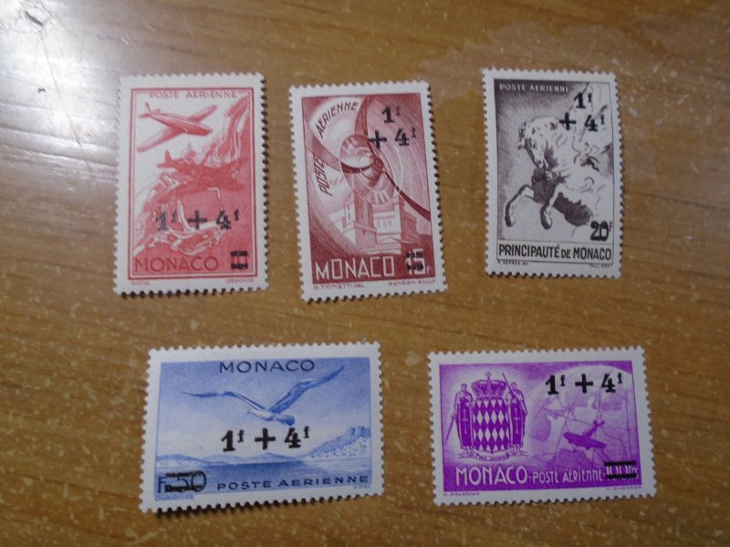 Monaco  #   CB1-5  MNH