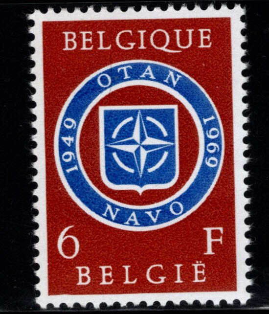 Belgium Scott 720 MNH** Nato stamp of 1969