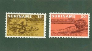 SURINAM 419-20 MH BIN $1.00