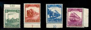 momen: Germany Stamps #459-462 Mint OG NH VF