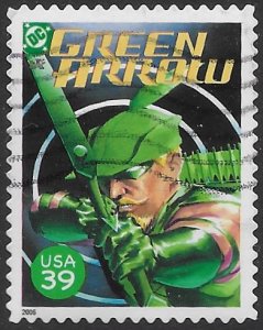 US #4084n used. Super Heroes - Green Arrow.  Great stamp.