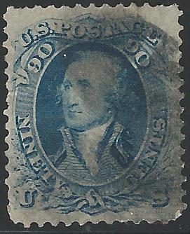 Scott 72, Used, 1861 Issue