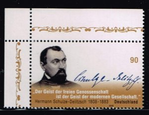 Germany 2008, Sc.#2500 MNH Birth Bicentenary of Hermann Schulze-Delitzsch