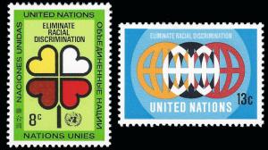 United Nations NY 1971 Sc 220-21 MLH