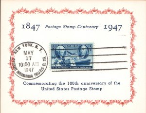 #947 Postage Stamp Centenary Bernet-Reid FDC