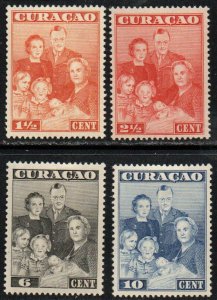 Netherlands Antilles Sc #170-173 Mint Hinged