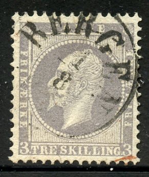 Norway # 3, Used. CV $ 120.00.   (101)