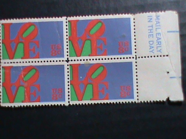 ​UNITED STATES-1973-SC#1475 LOVE STAMPS  MNH   BLOCK OF 4 FAIR