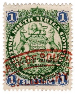 (I.B) Rhodesia/British Central Africa Revenue : Duty Stamp 1/-