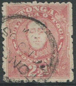 Tonga 1895 SG33 2½d King George II #2 FU