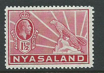 Nyasaland SG 116  MLH