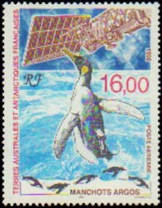 French Southern & Antarctic Territory #C147, Complete Set, 1998, Birds, Space...