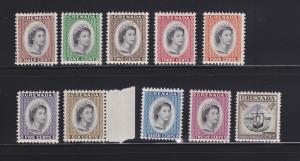 Grenada 171-180 MNH Various