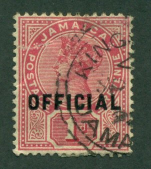 Jamaica 1890 #O3 U SCV (2020) = $1.40