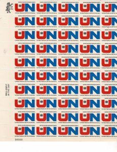 United Nations 25th Anniversary 6c US Postage Sheet #1419 VF MNH