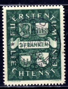 Liechtenstein #157  Used    VF   CV $42.50   ....   3510071