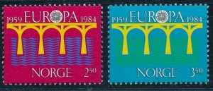 Europa CEPT - Norway MNH Set Bridge (1984)