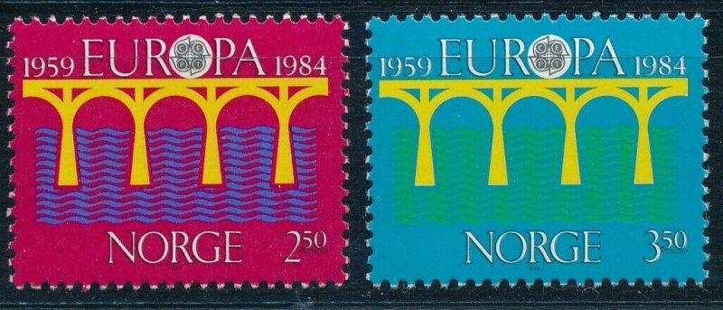 Europa CEPT - Norway MNH Set Bridge (1984)