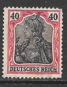 Germany 87: 40pf Germania, used, F-VF