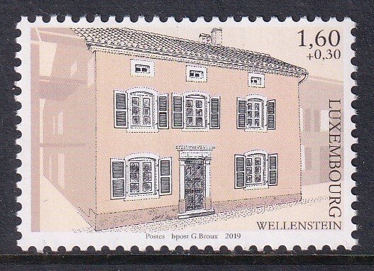 Luxembourg B525 Architecture MNH VF