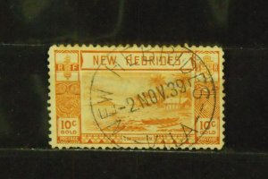 14934   NEW HEBRIDES   Used # 56   S.O.N. Cancellation           CV$ 9.00