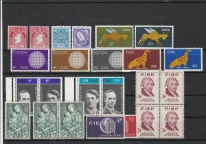 Ireland Eire Famous People Symbols + other Mint Never Hinged Stamps ref 22073