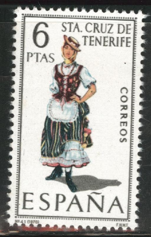 SPAIN Scott 1432 MNH** 1970 Tenerife regional costume