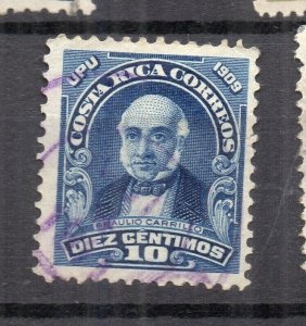 Costa Rica 1907 Early Issue Fine Used 10c. NW-231970