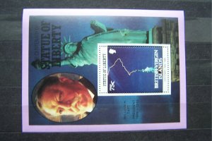 British Virgin Islands 1986 MNH The 100th Anniversary of Statue of Liberty