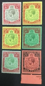 MOMEN: BERMUDA 1918-22 MINT OG H £925 LOT #61994