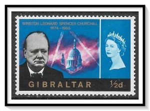 Gibraltar #171 Churchill Memorial MH