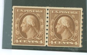 United States #395 Unused Multiple