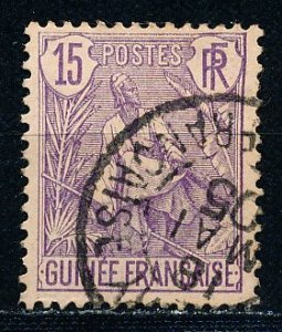 French Guinea #23 Single Used