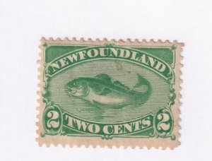 NEWFOUNDLAND # 46-48 VF-MLH/MH USED ONE HAS GUM DIS CAT VALUE $380