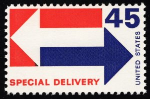 US E22 MNH VF 45 Cent Special Delivery Arrows