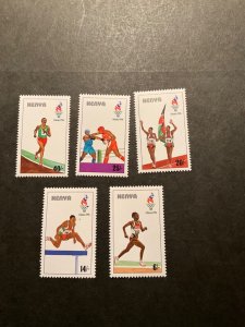 Kenya Scott #682-6 never hinged