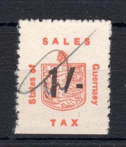 GUERNSEY SALES TAX 1/-