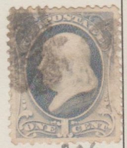 U.S. Scott #206 Franklin Stamp - Used Single